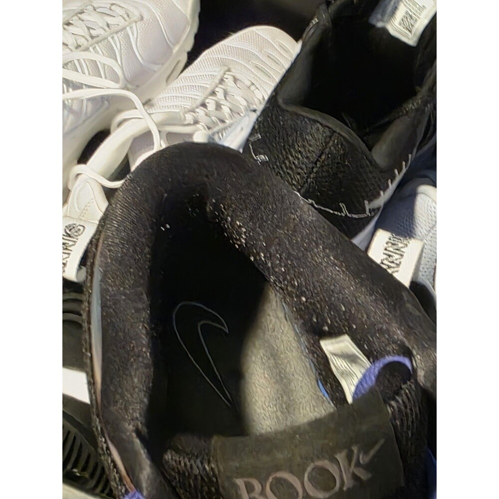 Nike Book 1 Night Black Multi Color IM7442-001 Men Size 12 No Box Fast Shipping - Picture 8 of 9